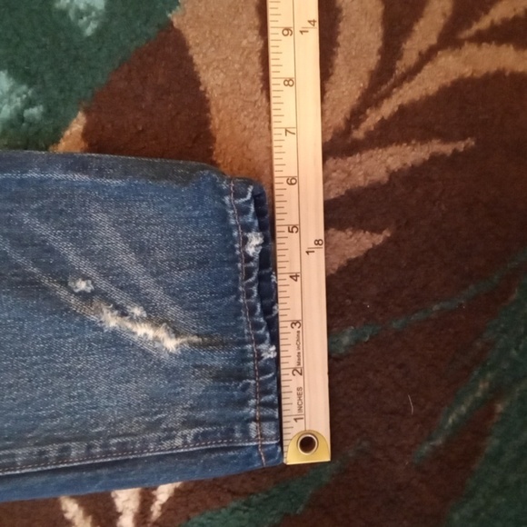 Madewell Classic Straught Jeans In Croston Wash Old School Womens 26 - Picture 11 of 13
